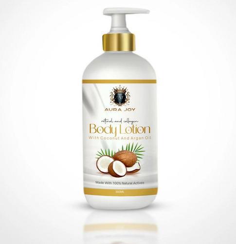 Retinol and collagen Body Lotion With Coconut And Argan Oil || 300ml