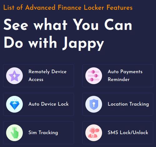 Jappy EMI Finance Locker