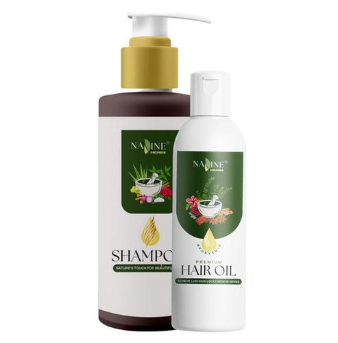 Best Natural Herbal Hair Oil and Shampoo Combo Pack
