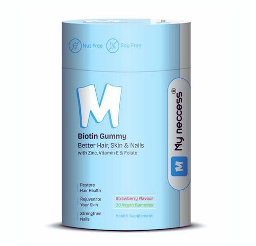 Biotin Gummies for Hair, Skin & Nails