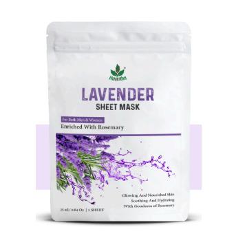 Havintha Lavender Face Sheet Mask For Glowing Skin