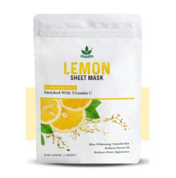 Havintha Lemon Face Sheet Mask for Glowing Skin