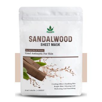 Havintha Sandalwood Face Sheet Mask For Glowing Skin
