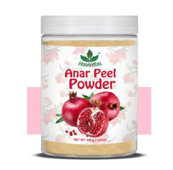 Havintha Natural Anar Peel Powder For Glowing Skin | Herbal Skin Care