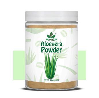 Havintha Natural Aloevera Powder for clean skin | For Glowing Skin Natural Face Care