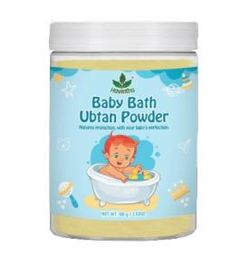Havintha Natural Baby Bath Powder Baby Bath Ubtan Powder | For Baby Glowing Skin