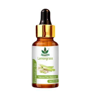 Havintha Lemongrass Essential Oil for Skin Health and Stress Reliever - Pure and Organic Product