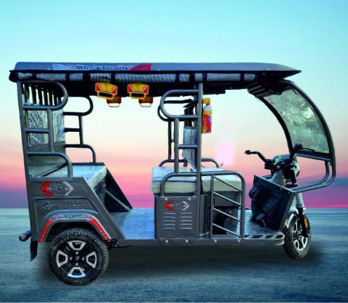 Electric Rickshaw Grey