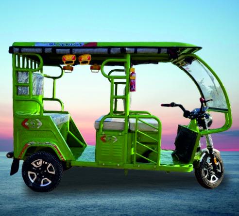 Electric Rickshaw Green