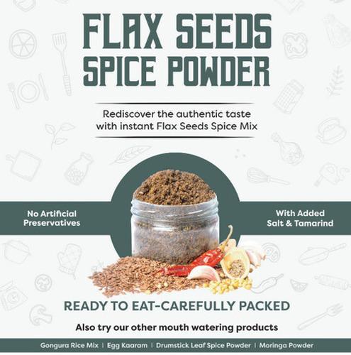 Flax seeds Spice powder
