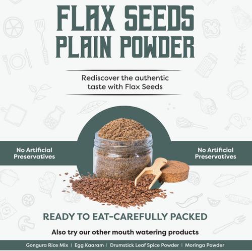 Flax seeds Plain Powder