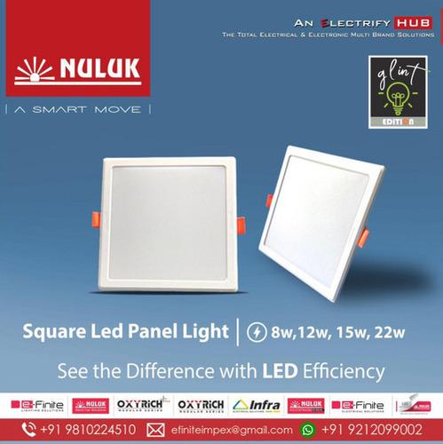 NULUK LED PANEL LIGHT - TRICOLOUR GLINT (SQUARE)