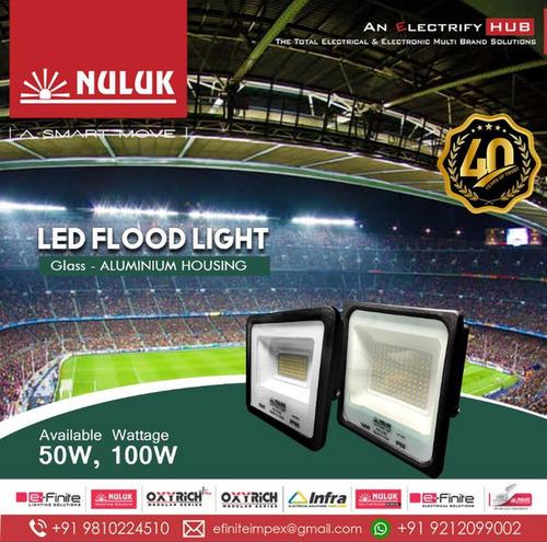 NULUK LED FLOOD LIGHT GLASS - ALUMINIUM HOUSING