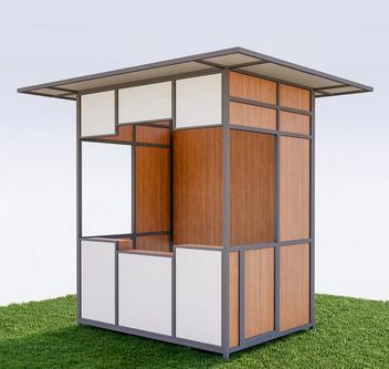 Stainless Steel Kiosk