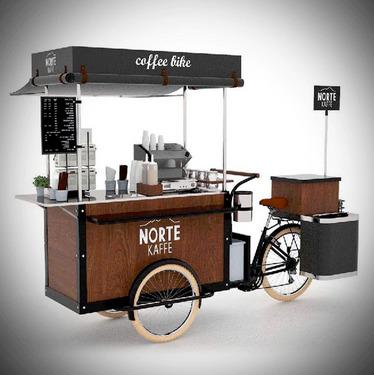 Cafe On Wheel - Paddle Rickshaw