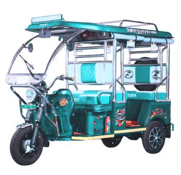 Teal Blue Pro SS Model E-Rickshaw