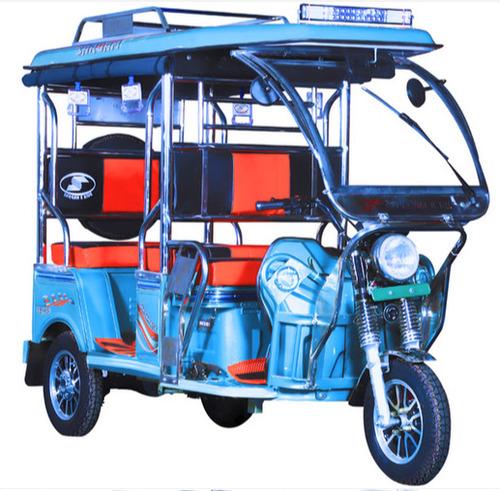Victor Blue Deluxe SS Model E-Rickshaw