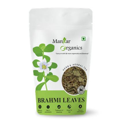 Brahmi Leaves- 100gm | Bacopa Monnieri (Indian Pennywort)