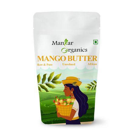 African Mango Butter- 100gm | Raw, Unrefined & Natural Skincare Moisturizer