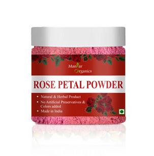 Rose Petal Powder- 100gm | Natural Organic Powder for Skin, Hair & Face Care
