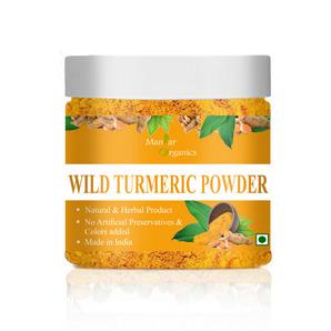 Organic Wild Turmeric- 100gm | Kasturi Manjal (Haldi Powder)