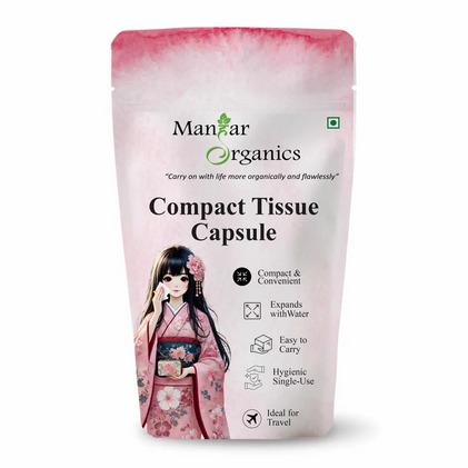 ManHar Organics Compact Tissue Capsule 20 Pcs