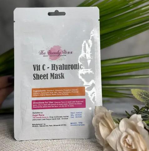 Vit-C Hyaluronic Sheet Mask