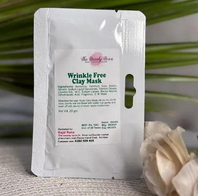 Wrinkle Free Clay Mask