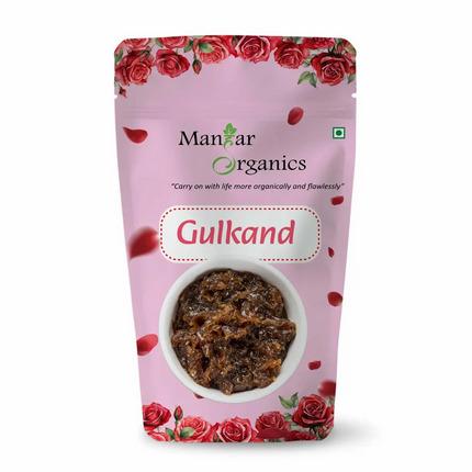 Natural Gulkand- 200gm | Traditional Damask Rose Petal Jam