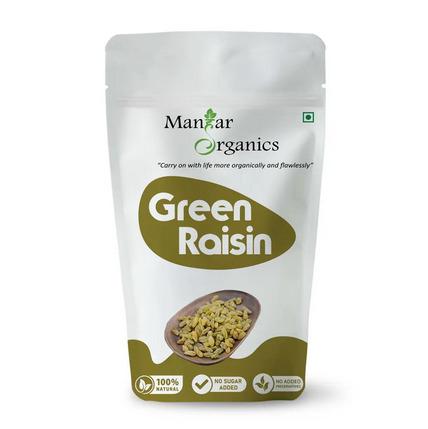 Green Raisins- 200gm | Kishmish (Seedless Raisin)