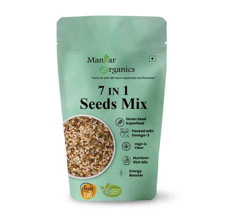 7 in 1 Seeds Mix- 200gm | Super Seeds for Naturally Healthy & Delicious