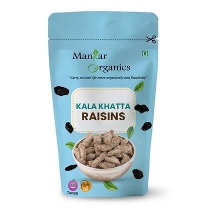 Kala Khatta Flavored Raisins- 200gm | Tangy Flavoured Kishmish