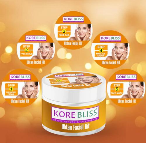 Kore Bliss Ubtan Facial Kit - Step into Radiance - 125g