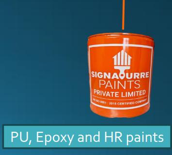 PU, Epoxy and HR Paints