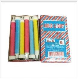 Colored Wax Candle