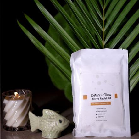 DETAN+GLOW ACTIVE FACIAL KIT