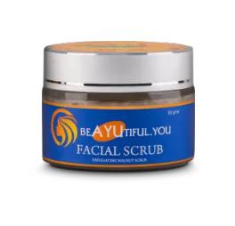 BeAYUtiful.You Facial Scrub  Gentle Face Exfoliant and Pore Cleanser