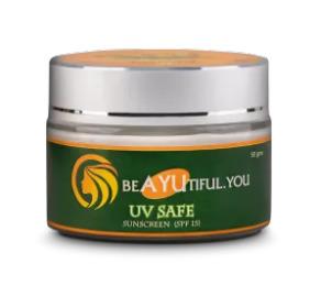 BeAYUtiful.You UV Safe - Sunscreen with Ayurvedic Zinc Nanoparticles2