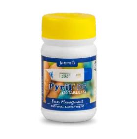 PyrilDS - Fever Management, 20/90/500 Tabs