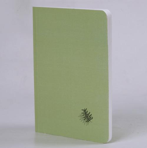 Clear Day Leaf - A5 size Linen Texture Soft cover Notebooks/Journals