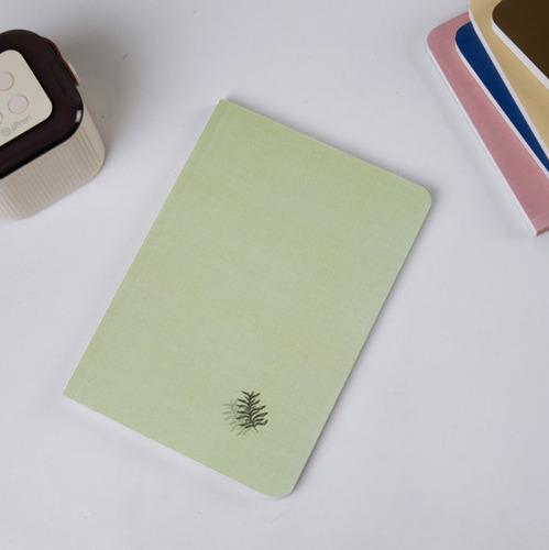 Clear Day Leaf - A5 size Linen Texture Soft cover Notebooks/Journals