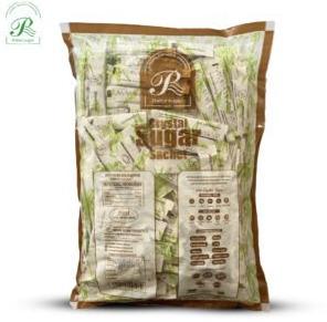 Brown Tubular Sugar Sachets - 1Kg