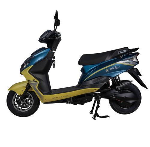 GRACYI Electric Scooty Yellow Blue