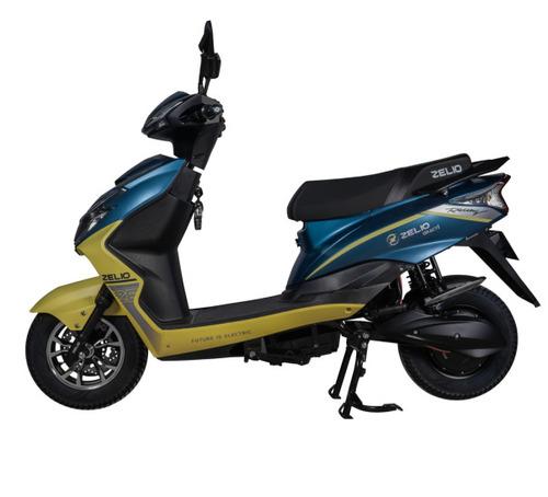 GRACYI Electric Scooty Yellow Blue