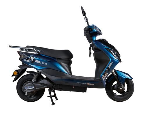 Eeva Electric Scooty Blue