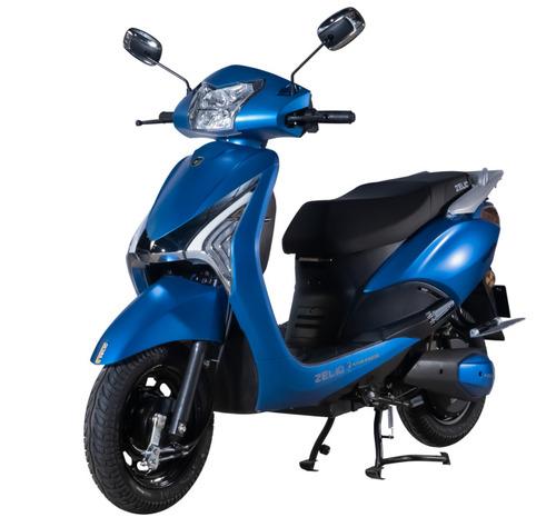  Legender+ Premium Electric Scooty Blue