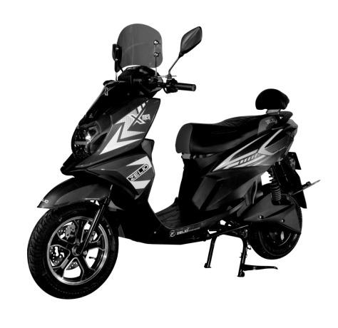 XMen Electric Scooty Black