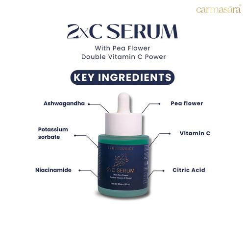 Carmasara 2xC Serum KEY Ingredients 