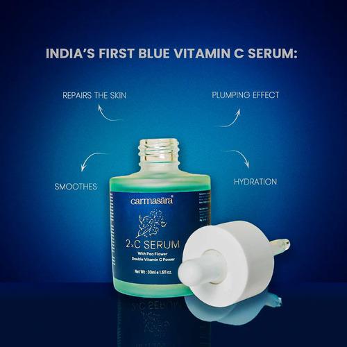 India's First blue Vitamin C Serum
