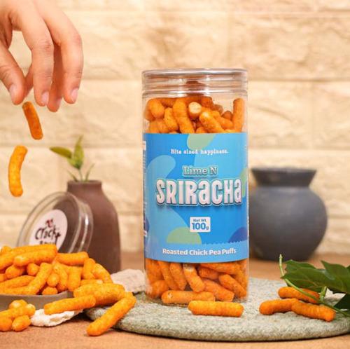 Lime & Sriracha Chick Pea Puffs